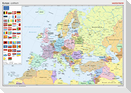 Posterkarten Geographie: Europa: politisch