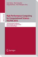 High Performance Computing for Computational Science ¿ VECPAR 2016