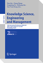 Knowledge Science, Engineering and Management
