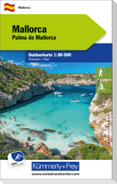 Mallorca Outdoorkarte Spanien 1:80 000