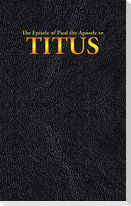 The Epistle of Paul the Apostle to TITUS