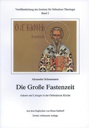 Schmemann, Alexander. Die Große Fastenzeit. Askese und Liturgie in der Orthodoxen Kirche - Veröffentlichungen des Instituts für Orthodoxe Theologie. Eos Verlag U. Druck, 2007.