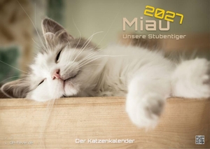 GP-Fever. de (Hrsg.). Miau - Unsere Stubentiger - Der Katzenkalender - 2027 - Kalender DIN A3 - Der Wandkalender mit den schönsten Katzen-Motiven für das Jahr 2027 im Format DIN A3 (ca. 42 x 30 cm)!. GP-Fever.de, 2026.