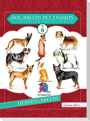 Dog Breeds Pet Fashion Illustration Encyclopedia