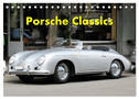 Porsche Classics (Tischkalender 2025 DIN A5 quer), CALVENDO Monatskalender
