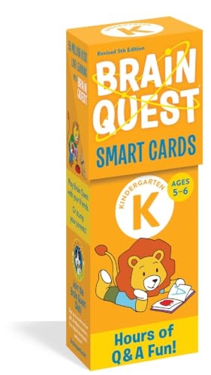 Workman Publishing. Brain Quest Kindergarten Smart Cards Revised 5th Edition. Workman Publishing Co. Inc, 2023.