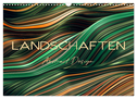 Landschaften Abstract Design (Wandkalender 2024 DIN A3 quer), CALVENDO Monatskalender