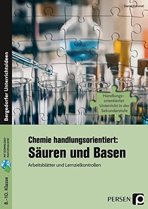 Krimmel, Daniel. Chemie handlungsorientiert: Säuren und Basen - Arbeitsblätter und Lernzielkontrollen (8. bis 10. Klasse). Persen Verlag i.d. AAP, 2020.
