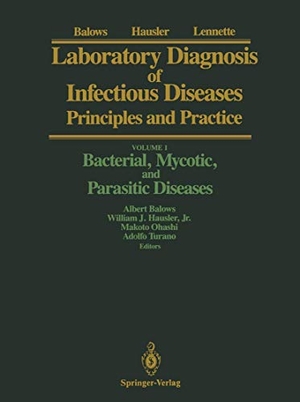 Balows, Albert / Adolfo Turano et al (Hrsg.). Laboratory Diagnosis of Infectious Diseases - Principles and Practice. Springer New York, 2011.
