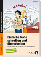 Einfache Texte schreiben und überarbeiten