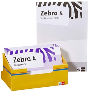 Zebra 4. Förderkartei Klasse 4 - Förderkartei mit Testbögen Klasse 4. Klett Ernst /Schulbuch, 2020.