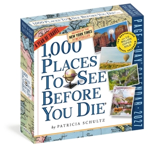 Schultz, Patricia. 1,000 Places to See Before You Die Page-A-Day® Calendar 2027 - A Year of Travel. Workman Publishing, 2026.