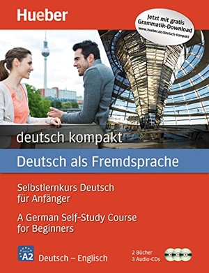 Luscher, Renate. deutsch kompakt Neu. Englische Ausgabe / Paket - Englische Ausgabe / Paket: 2 Bücher + 3 Audio-CDs. Hueber Verlag GmbH, 2015.