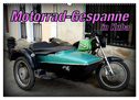 Motorrad-Gespanne in Kuba (Wandkalender 2024 DIN A2 quer), CALVENDO Monatskalender