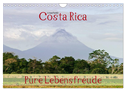 Costa Rica - Pure Lebensfreude (Wandkalender 2024 DIN A4 quer), CALVENDO Monatskalender