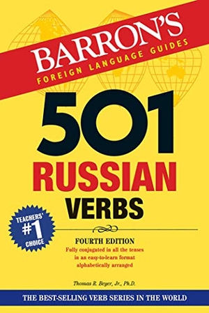 Beyer Jr., Thomas R.. 501 Russian Verbs. Kaplan Publishing, 2018.