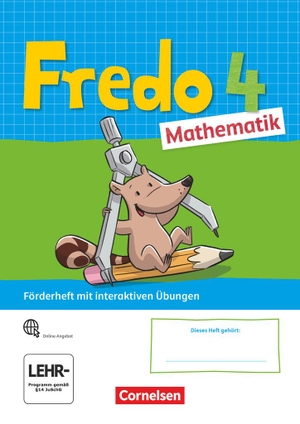 Fredo Mathematik 4. Schuljahr. Ausgabe A - Förderheft mit interaktiven Übungen online. Cornelsen Verlag GmbH, 2023.