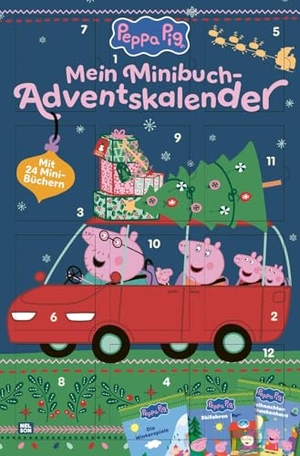 Korda, Steffi. Nelson Mini-Bücher: Peppa Wutz Minibuch-Adventskalender - Mit 24 Mini-Büchern | Weihnachtlicher Vorlesespaß mit Peppa Wutz. Nelson Verlag, 2026.