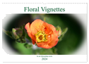 Floral Vignettes (Wall Calendar 2024 DIN A3 landscape), CALVENDO 12 Month Wall Calendar