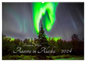 Aurora in Alaska (Wandkalender 2024 DIN A2 quer), CALVENDO Monatskalender