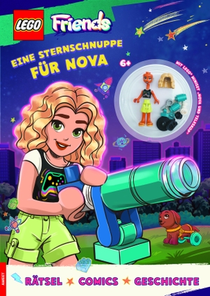 LEGO® Friends - Eine Sternschnuppe für Nova - mit Minifigur "Nova und Teleskop". AMEET Verlag, 2024.
