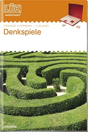 Altmeier, Karl-Heinz. LÜK. Fördern & Fordern: Denkspiele. 3./4. Klasse. Westermann Lernwelten, 2022.
