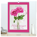 Hübsch arrangiert Blüten in der Vase (hochwertiger Premium Wandkalender 2024 DIN A2 hoch), Kunstdruck in Hochglanz