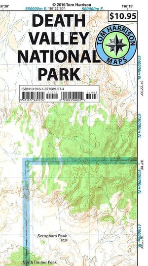 Harrison, Tom. Death Valley National Park Recreation Map. Tom Harrison Maps, 2011.