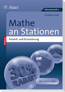 Mathe an Stationen Prozent- und Zinsrechnung