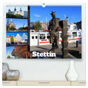 Stettin - Bedeutende Hafenstadt in Polen (hochwertiger Premium Wandkalender 2025 DIN A2 quer), Kunstdruck in Hochglanz
