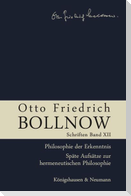 Otto Friedrich Bollnow: Schriften. Band 12