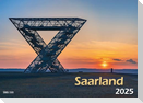 Saarland 2025 Bildkalender A3 quer Spiralbindung