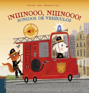 Genechten, Guido Van. ¡Niiinooo, niiinooo! : sonidos de vehículos. Editorial Luis Vives (Edelvives), 2020.