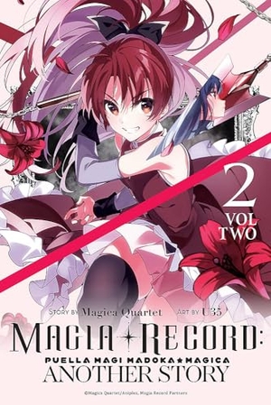 Quartet, Magica / Akimoto, Noboru et al. Magia Record: Puella Magi Madoka Magica Another Story, Vol. 2. Little, Brown & Company, 2023.