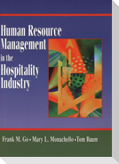 Human Resource Management in the Hospitality Industry