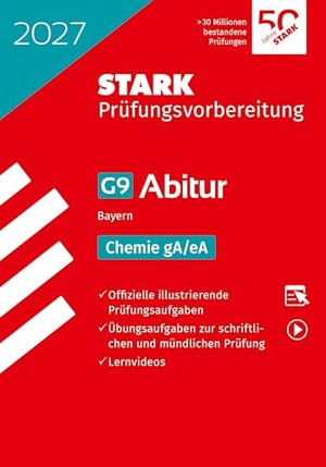 STARK Chemie gA/eA - Abitur 2027 Bayern - Prüfungsvorbereitung. Stark Verlag GmbH, 2026.