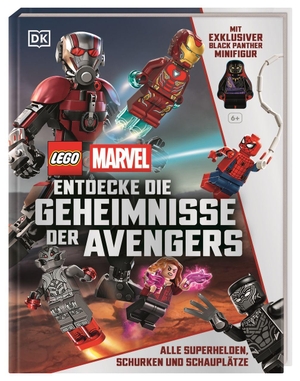 Hugo, Simon. LEGO® Marvel. Entdecke die Geheimnisse der Avengers - Alle Superhelden, Schurken und Schauplätze. Mit exklusiver LEGO® Black Panther Minifigur. Für Fans und Kinder ab 6 Jahren. Dorling Kindersley Verlag, 2026.