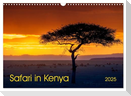 Safari in Kenya (Wall Calendar 2025 DIN A3 landscape), CALVENDO 12 Month Wall Calendar