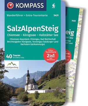 Fella, Geraldine. KOMPASS Wanderführer SalzAlpenSteig, Chiemsee, Königssee, Hallstätter See, 40 Touren mit Extra-Tourenkarte - GPS-Daten zum Download. Kompass Karten GmbH, 2022.