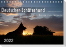 Deutscher Schäferhund / CH-Version (Tischkalender 2022 DIN A5 quer)