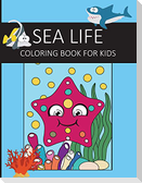 Sea life coloring book for kids