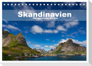 Skandinavien - Der mystische Norden (Tischkalender 2024 DIN A5 quer), CALVENDO Monatskalender