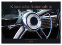Klassische Automobile - Lenkräder und Armaturen (Wandkalender 2024 DIN A2 quer), CALVENDO Monatskalender