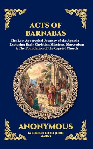 Anonymous. Acts of Barnabas - The Lost Apocryphal Journey of the Apostle - Exploring Early Christian Missions, Martyrdom & The Foundation of the Cypriot Church (Large Print Deluxe Hardcover Edition For Easy Reading). Muze Publishing, 2026.