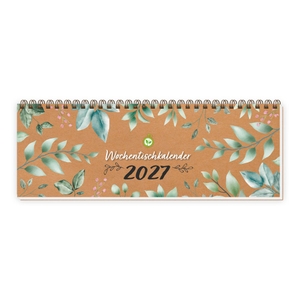 Trötsch Verlag GmbH & Co. KG (Hrsg.). TRÖTSCH - Wochentischkalender Natur 2027 - Tischkalender Wochenkalender. Trötsch Verlag GmbH, 2026.