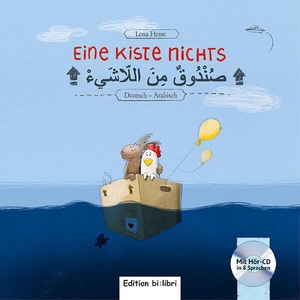 Hesse, Lena. Eine Kiste Nichts (Deutsch-Arabisch) - Zweisprachiges Kinderbuch mit Audio-CD. bilibri, 2017.