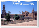 Sevilla horizontal 2024 (Wandkalender 2024 DIN A4 quer), CALVENDO Monatskalender