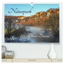 Naturpark Obere Donau (hochwertiger Premium Wandkalender 2024 DIN A2 quer), Kunstdruck in Hochglanz