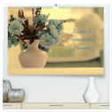 Rosen und Mohnblüten Momente Schweizer Edition (hochwertiger Premium Wandkalender 2024 DIN A2 quer), Kunstdruck in Hochglanz