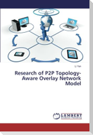 Research of P2P Topology-Aware Overlay Network Model